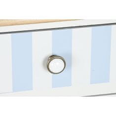 DKD Home Decor Bivak DKD Home Decor White Sky blue (140 x 45 x 90 cm)