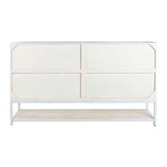 DKD Home Decor Bivak DKD Home Decor 170 x 45 x 100 cm Kovina Bela Mango les