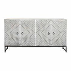 DKD Home Decor Bivak DKD Home Decor 155 x 40 x 85 cm Kovina Bela Mango les