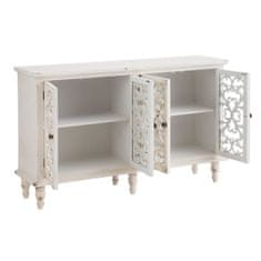 BigBuy Bivak SHABBY CHIC 152 x 40 x 91 cm Bela Elov les MDF Les