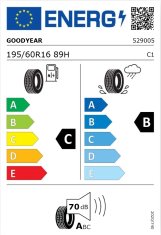 Goodyear Letna pnevmatika 195/60R16 89H EfficientGrip 529005