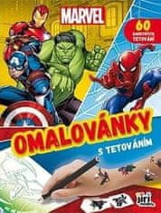 Marvel - Koloritna stran s tetovažami