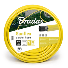 Bradas Vrtna cev 30m, 3/4" SUNFLEX BR-WMS3/430