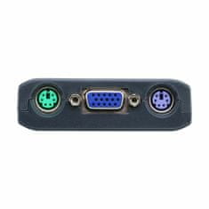 Aten KVM stikalo 2x1 mini VGA/PS2 s kabli CS62S