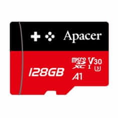 Apacer microSD XC 128GB spominska kart. Class 30 Gaming AP128GMCSX10U7-RAGC