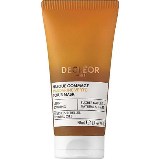 Decléor Piling maska za obraz Green Mandarin (Scrub Mask) 50 ml