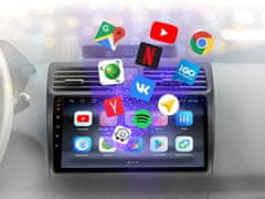 Blow AVH9992 avto radio, 2DIN, Android 12, zaslon, RDS/FM Radio, Bluetooth, 4x50W, CarPlay + Android Auto - odprta embalaža