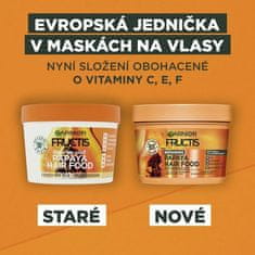 Garnier Obnovitvena maska za poškodovano papajo (Hrana za lase) 400 ml