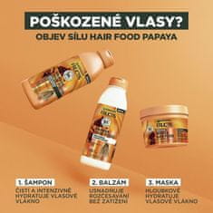 Obnovitveni balzam za poškodovane lase Fructis Hair Food (Papaya Repairing Conditioner) 350 ml