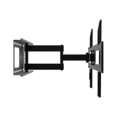 Cabletech stenski nosilec visokega razreda 37-70 palcev črn lcd/pdp (navpična in vodoravna nastavitev)