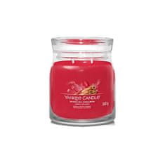 Yankee Candle Aromatična sveča Signature glass medium Sparkling Cinnamon 368 g