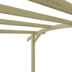 Vidaxl Vrtna pergola impregnirana borovina 180x197x210 cm