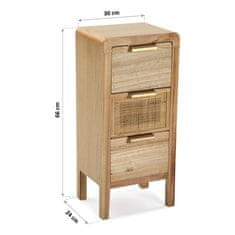 Versa Komoda Versa Rattan MDF Wood (24 x 66 x 30 cm)