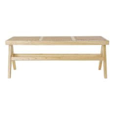 BigBuy Noge postelje klopi DKD Home Decor Naravni ratan Elm (118 x 42 x 46 cm)