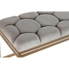 BigBuy Klop DKD Home Decor Beige Metal 100 x 40 x 50 cm