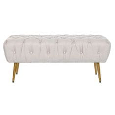 BigBuy Klop DKD Home Decor Kovina Poliester (103 x 46 x 42 cm)