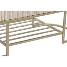 DKD Home Decor Klop DKD Home Decor Beige Golden Metal 100 x 48 x 47 cm