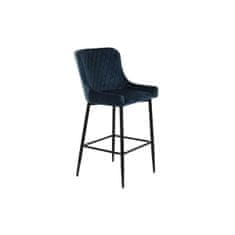 DKD Home Decor Stolček DKD Home Decor Navy Blue Metal 47 x 58 x 96,5 cm