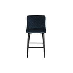 DKD Home Decor Stolček DKD Home Decor Navy Blue Metal 47 x 58 x 96,5 cm