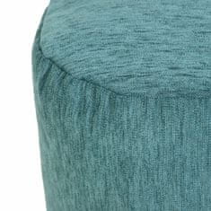 DKD Home Decor Pouffe Blue Poliester 45 x 45 x 45 cm Akril