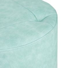 DKD Home Decor Pouffe Modra Sintetično usnje 38 x 38 x 42 cm DMF