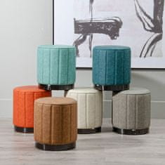 DKD Home Decor Pouffe Modra Sintetično usnje 38 x 38 x 42 cm DMF