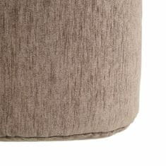 DKD Home Decor Pouffe Brown Poliester 45 x 45 x 45 cm Akril