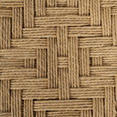 DKD Home Decor Lesena klop 40 x 40 x 40 cm Naravna vlakna