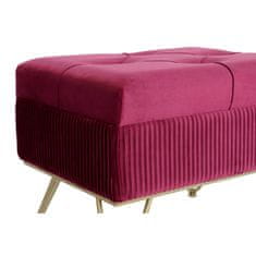 DKD Home Decor Klop DKD Home Decor 110 x 42 x 44 cm Kovina bordo