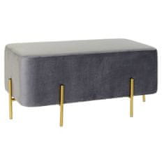 DKD Home Decor Klop DKD Home Decor Grey Multicolor Golden Metal 91 x 46,5 x 42 cm