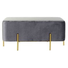 DKD Home Decor Klop DKD Home Decor Grey Multicolor Golden Metal 91 x 46,5 x 42 cm