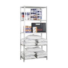 BigBuy Regali Simon Rack Maderclick 5/400 750 kg kovinski les 5 polic iz iverne plošče (180 x 90 x 40 cm)