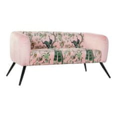 Miramarket Kavč DKD Home Decor Poliester Kovina Pav (140 x 71 x 71 cm)