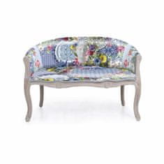 NEW Kavč DKD Home Decor Pisana Jelka Cvetni Sodobna 105 x 61 x 71 cm