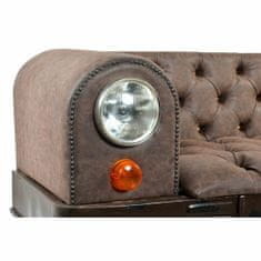 DKD Home Decor Kavč DKD Home Decor Brown Metal Car Modern Loft 160 x 62 x 75 cm