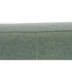 DKD Home Decor Sofa DKD Home Decor 203 x 87 x 81 cm črna kovina rjava zelena