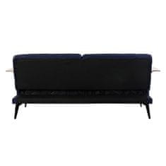 DKD Home Decor Sofabed DKD Home Decor Modra rjava črna kovinska moderna urbana 203 x 87 x 81 cm