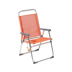 NEW Plažni stol Oranžna Aluminij 22 mm (52 x 56 x 92 cm)