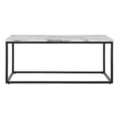 DKD Home Decor Sredinska miza DKD Home Decor Črna Bela Kovina MDF Les (110 x 55 x 45 cm)