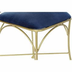 NEW Jedilni Stol DKD Home Decor Modra Zlat 45 x 42 x 88,5 cm