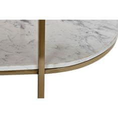 DKD Home Decor Sredinska mizica DKD Home Decor Glamour Golden Metal Marble 116 x 50 x 43 cm