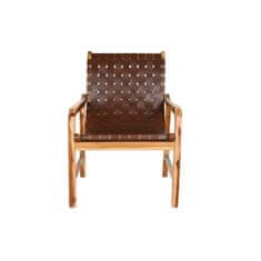 NEW Fotelj DKD Home Decor Rjava Tik 66 x 73 x 96 cm