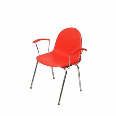 BigBuy Reception Chair Ves P&C 4320NA Orange (4 uds)