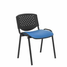 BigBuy Reception Chair Petrola P&C 1 Blue (4 uds)