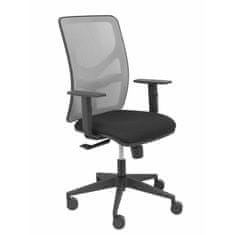 BigBuy Office Chair P&C Motilla With armrests Black Grey