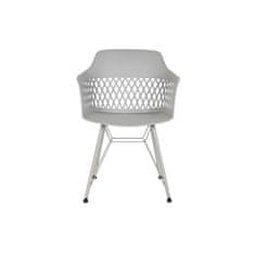 BigBuy Jedilni stol DKD Home Decor svetlo siva 57 x 57 x 80,5 cm