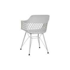 BigBuy Jedilni stol DKD Home Decor svetlo siva 57 x 57 x 80,5 cm