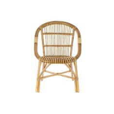 BigBuy Vrtni stol DKD Home Decor Multicolor Natural Rattan 64,5 x 60 x 89 cm 64 x 60 x 88 cm