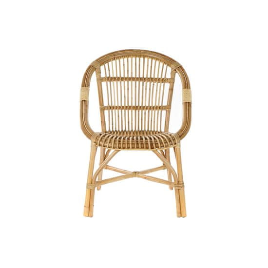 BigBuy Vrtni stol DKD Home Decor Multicolor Natural Rattan 64,5 x 60 x 89 cm 64 x 60 x 88 cm