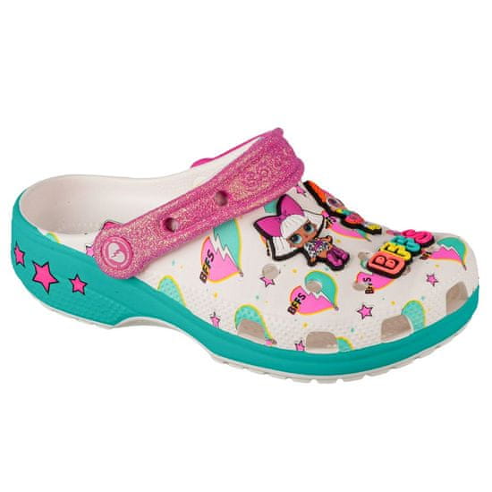 Crocs Cokle bela Lol Surprise Bff Girls Classic Clog